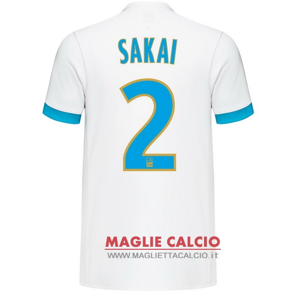 nuova maglietta marseille 2017-2018 sakai 2 prima